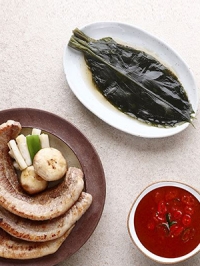 명이나물절임1kg(반찬단지)